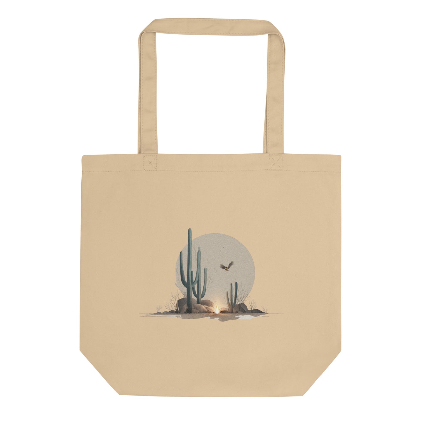 Tote Bag Bio "CAMPFIRE" - Beige - French Bazar - 9622317_10458