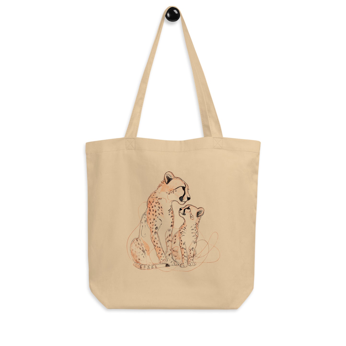 Tote Bag Bio "CHEETAHS" - Beige - French Bazar - 8632813_10458
