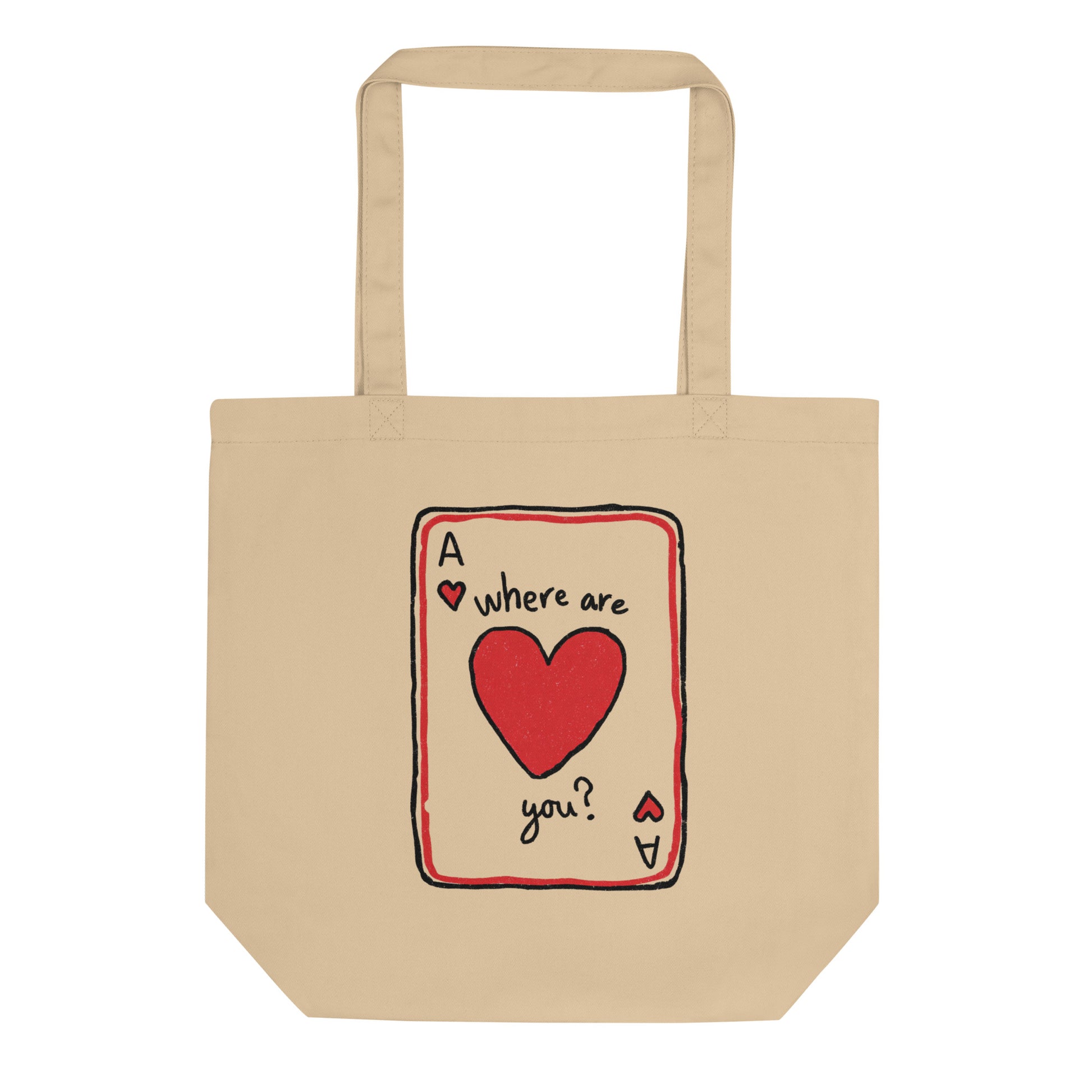 Tote Bag Bio "WHERE ARE YOU?" - Beige - French Bazar - 1259496_10458
