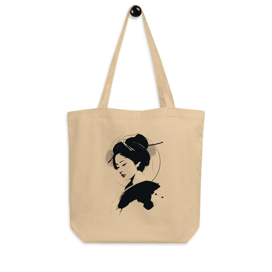Tote Bag Bio "GEISHA" - Beige - French Bazar - 7889470_10458