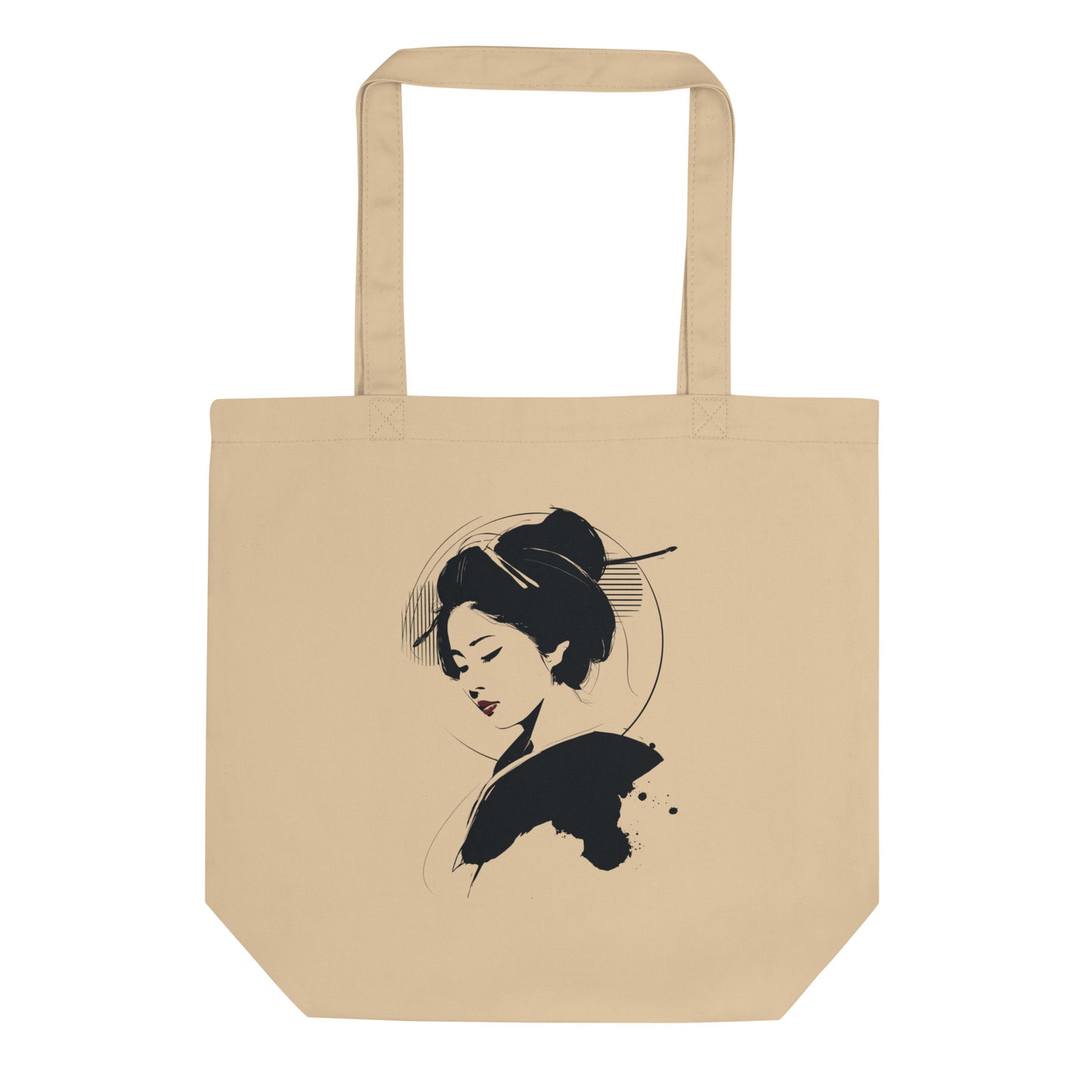 Tote Bag Bio "GEISHA" - Beige - French Bazar - 7889470_10458