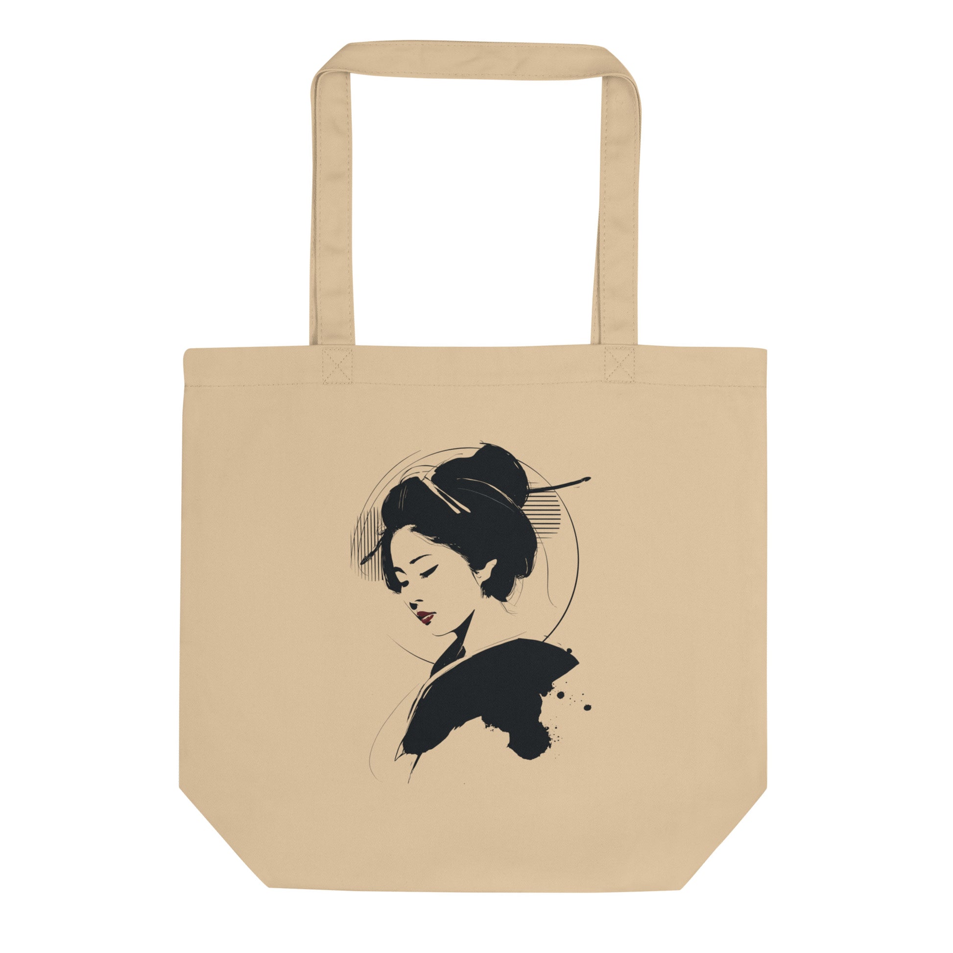 Tote Bag Bio "GEISHA" - Beige - French Bazar - 7889470_10458