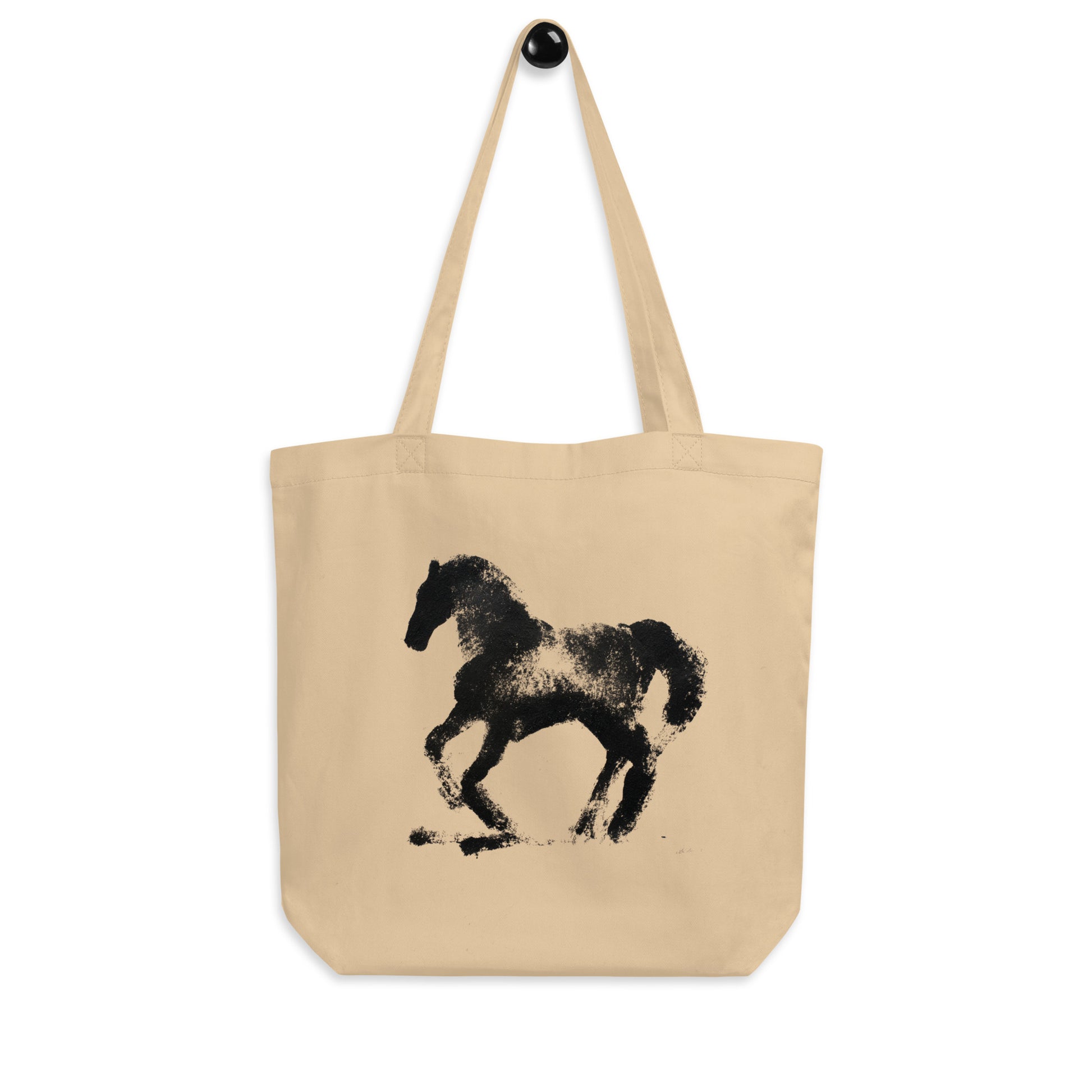 Tote Bag Bio "RUNNING HORSE" - Beige - French Bazar - 7535694_10458