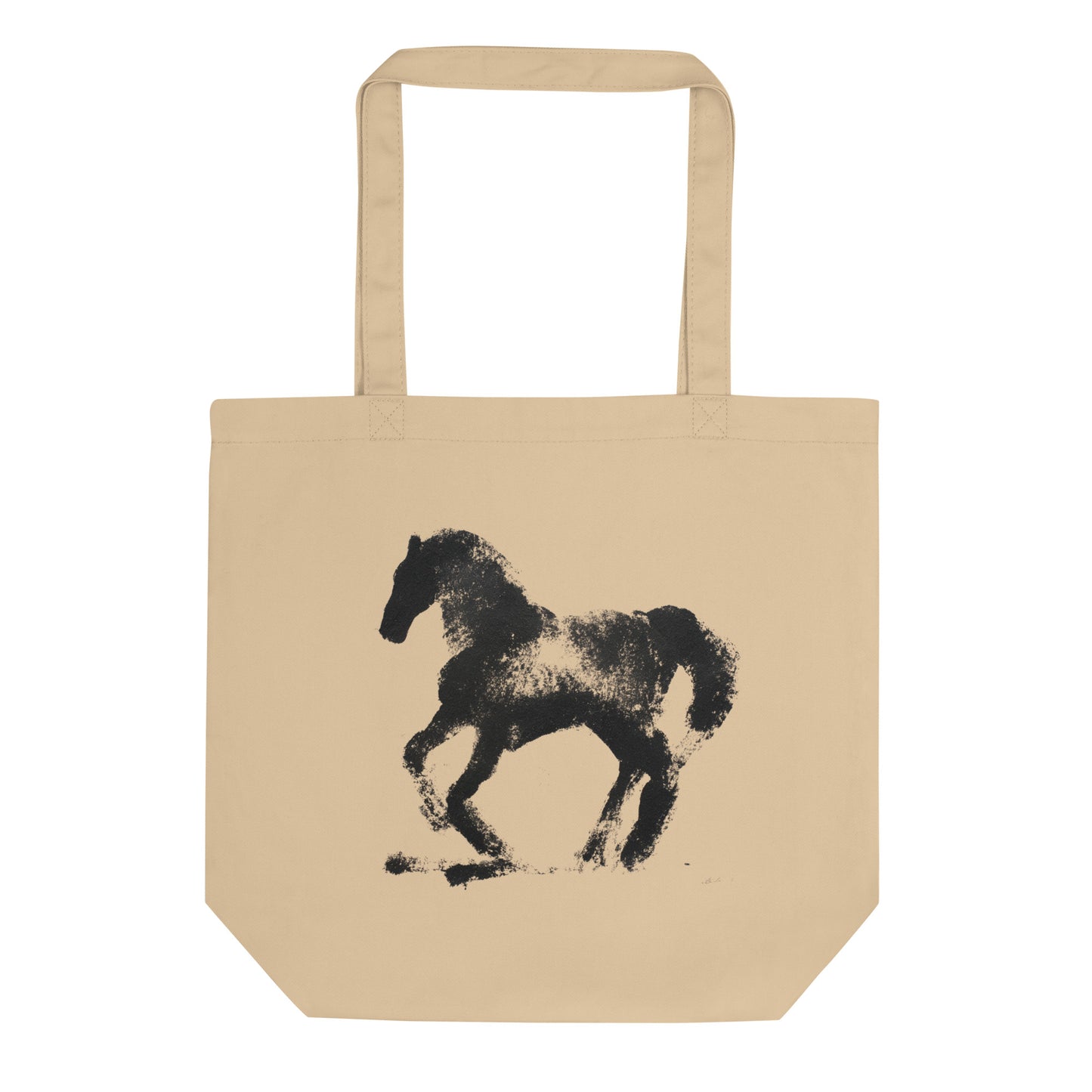 Tote Bag Bio "RUNNING HORSE" - Beige - French Bazar - 7535694_10458