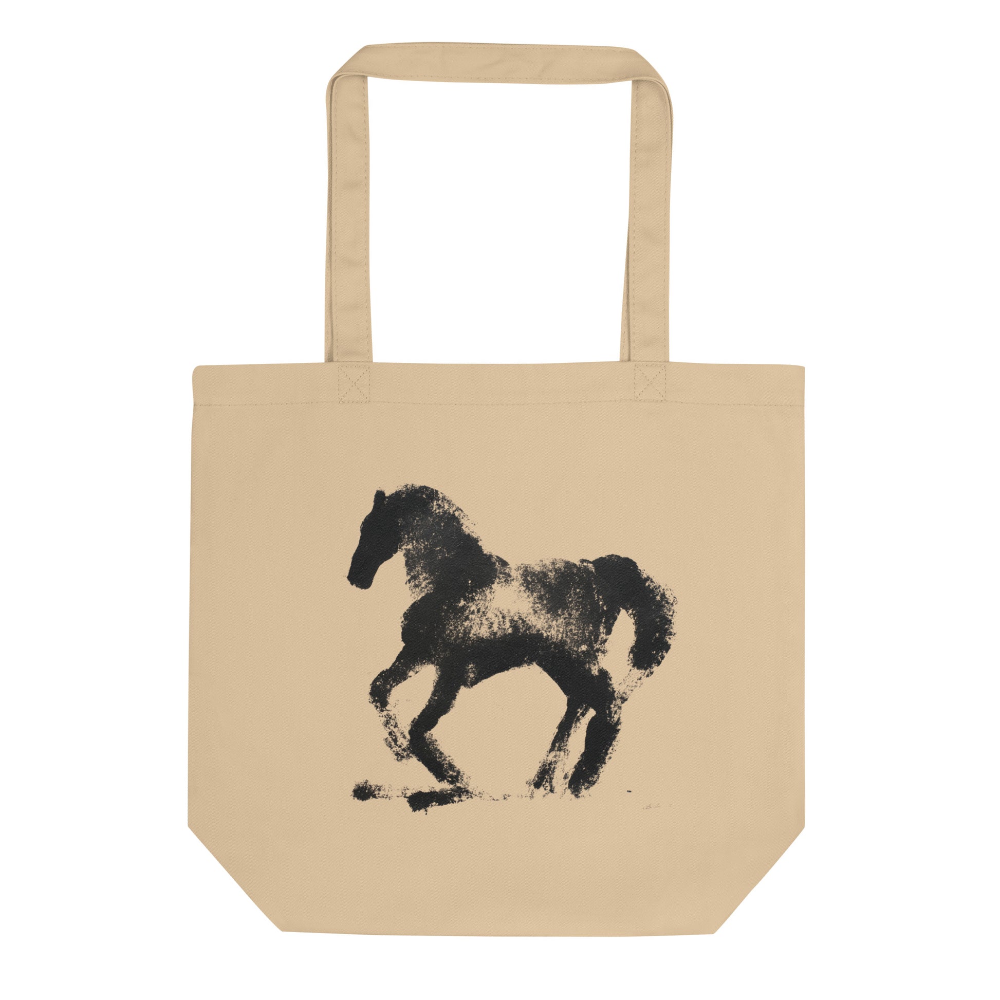 Tote Bag Bio "RUNNING HORSE" - Beige - French Bazar - 7535694_10458
