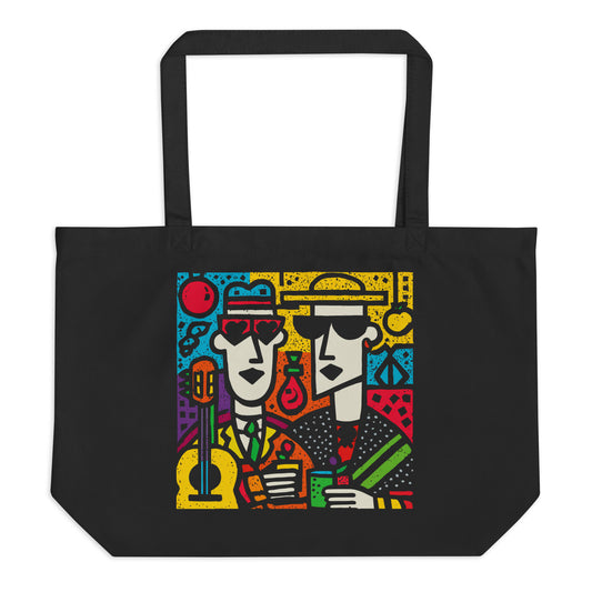 Grand Tote Bag Bio "BROTHERS" - French Bazar - 3437068_10732