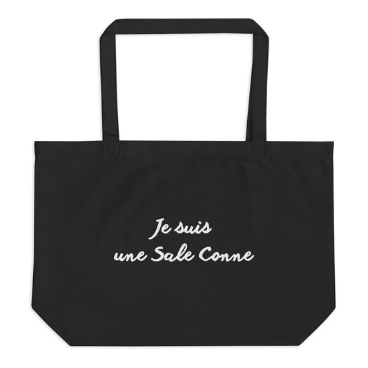 Sac "JE SUIS UNE SALE CONNE" - Noir - French Bazar - 6957554_10732