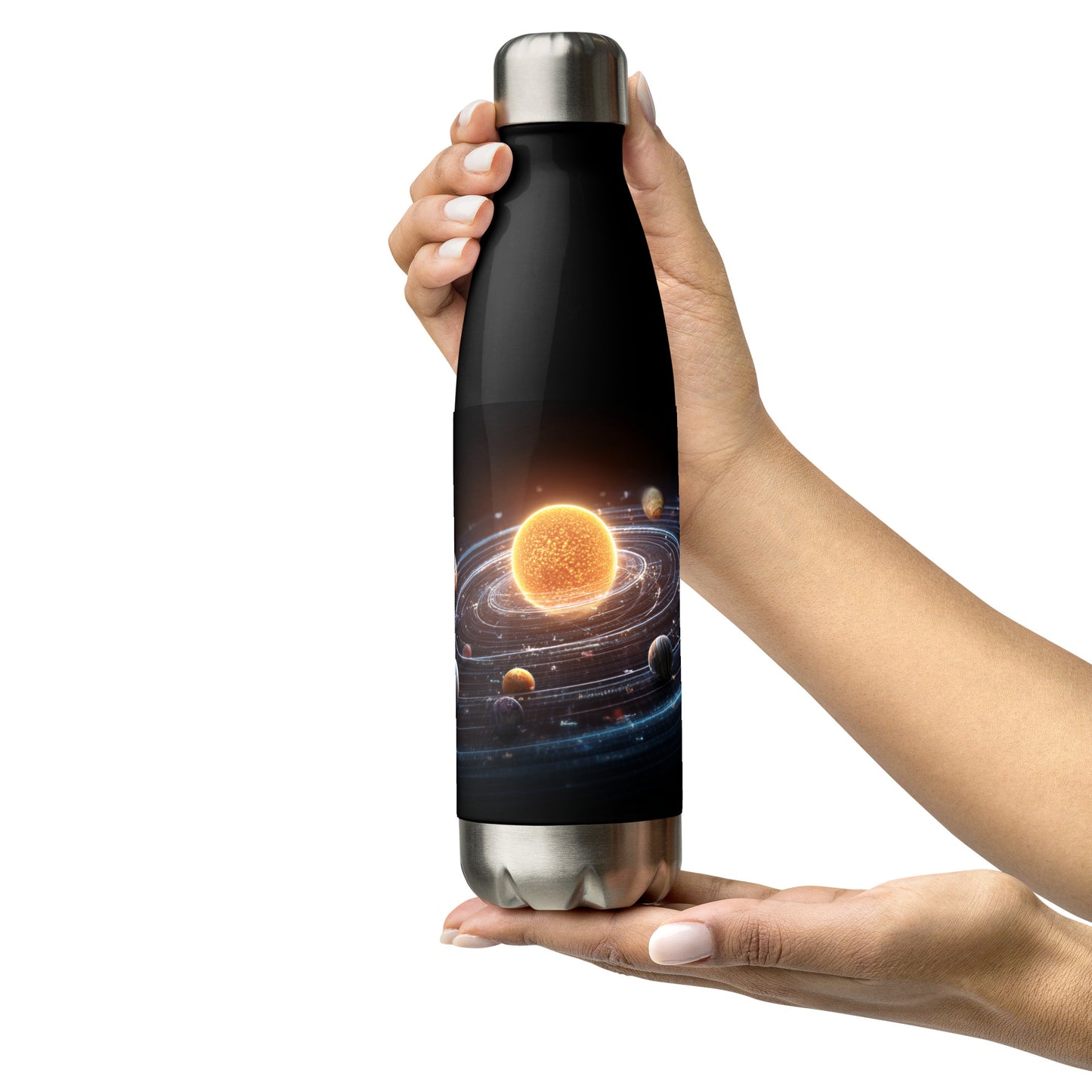 Bouteille isotherme "UNIVERS" - 500ml - Noir