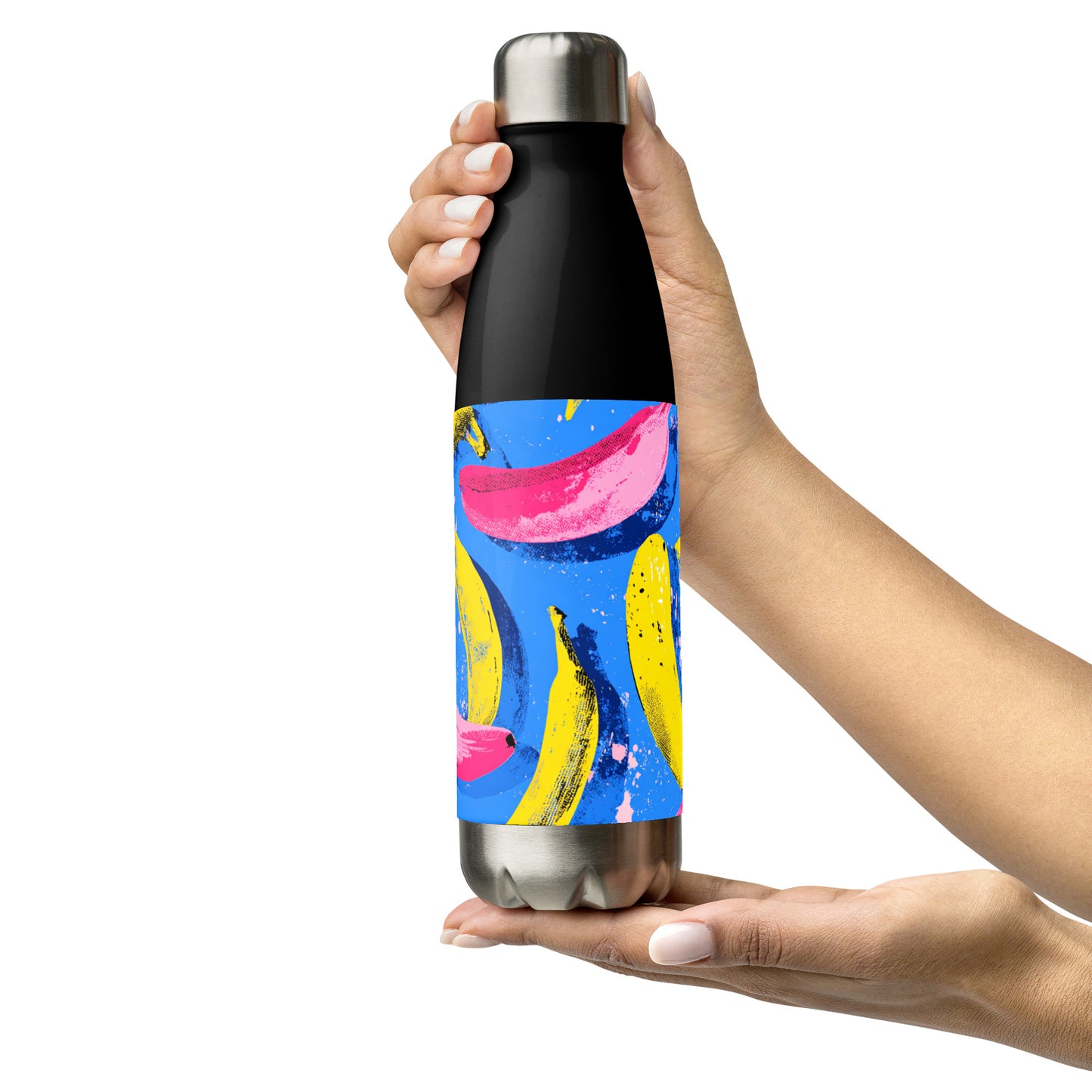 Bouteille isotherme "BANANAS" - 500ml - Noir ou Blanc - French Bazar - 6255729_16030