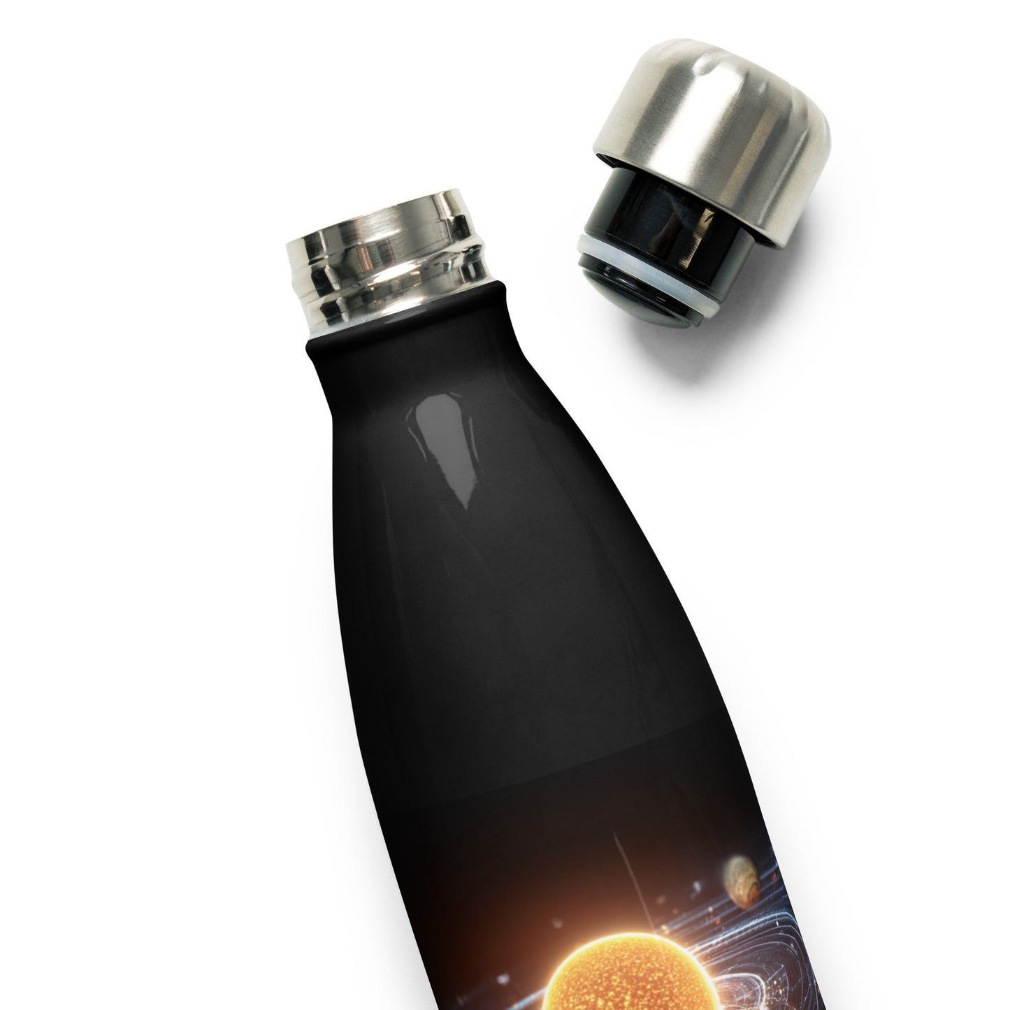 Bouteille isotherme "UNIVERS" - 500ml - Noir