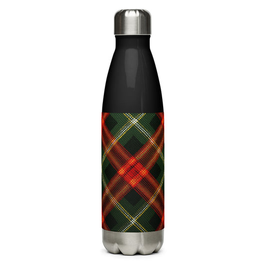 Bouteille isotherme "RED TARTAN" - 500ml - Noir