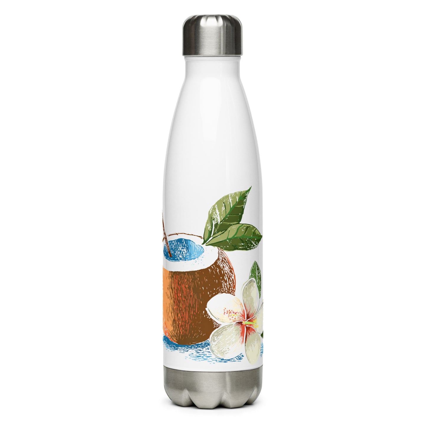 Bouteille isotherme "COCONUT" - 500ml - Blanc