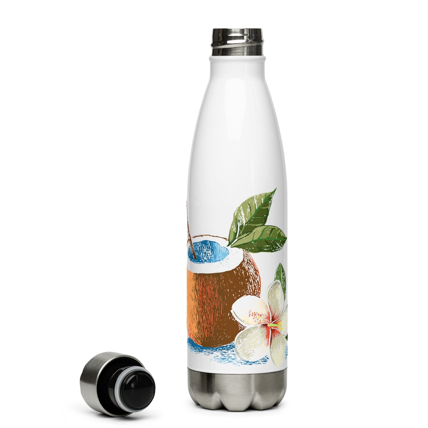 Bouteille isotherme "COCONUT" - 500ml - Blanc