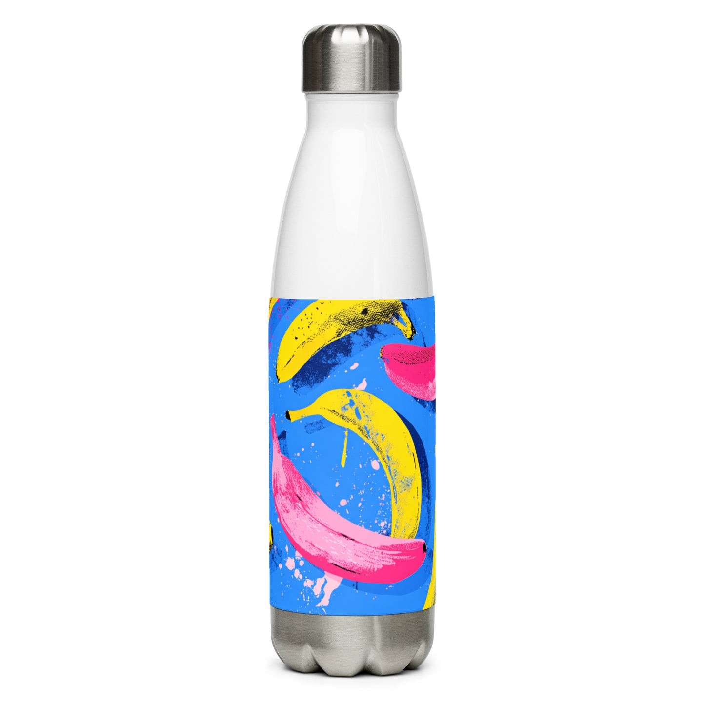 Bouteille isotherme "BANANAS" - 500ml - Noir ou Blanc - French Bazar - 6255729_10798