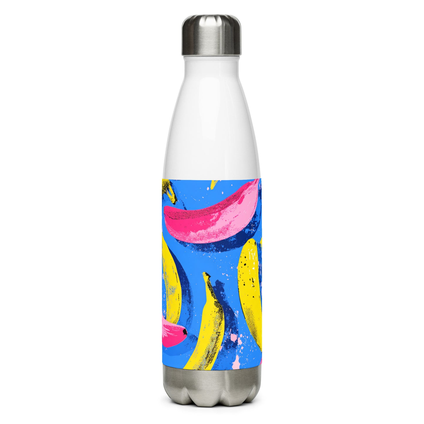 Bouteille isotherme "BANANAS" - 500ml - Noir ou Blanc - French Bazar - 6255729_16030