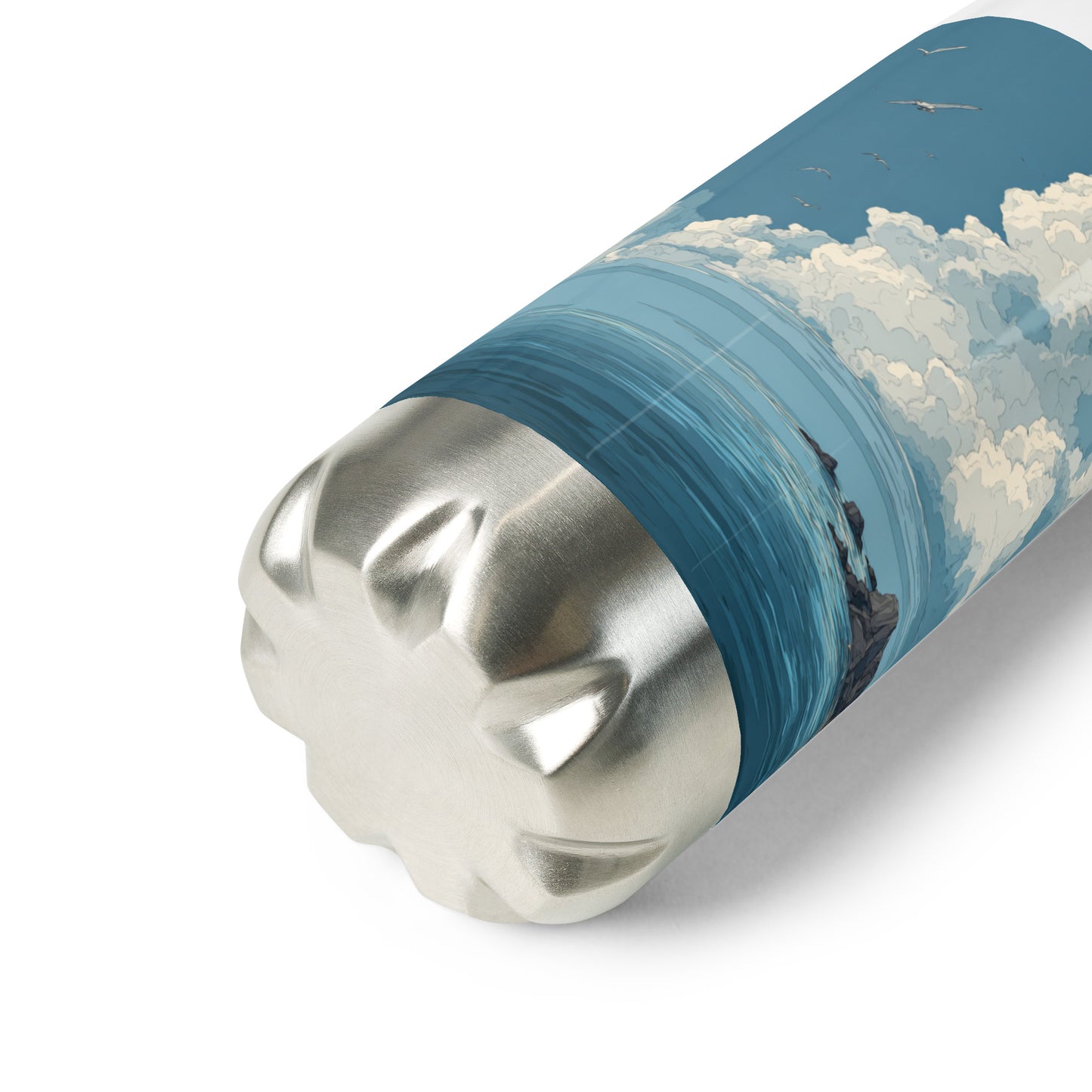 Bouteille isotherme "LE PHARE" - 500ml - Blanc