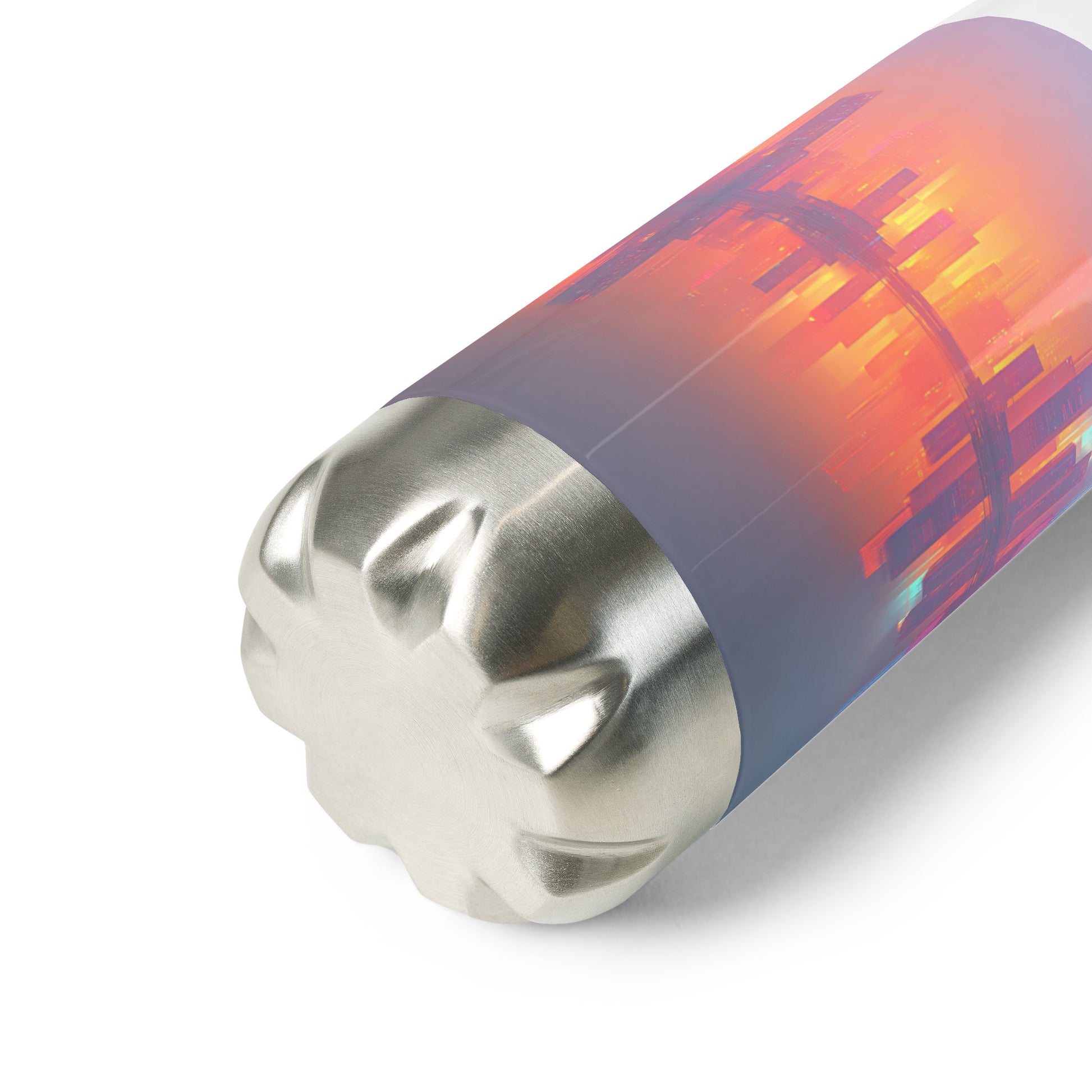 Bouteille isotherme "COLOUR CITY" - 500ml - Noir ou Blanc - French Bazar - 5866591_16030