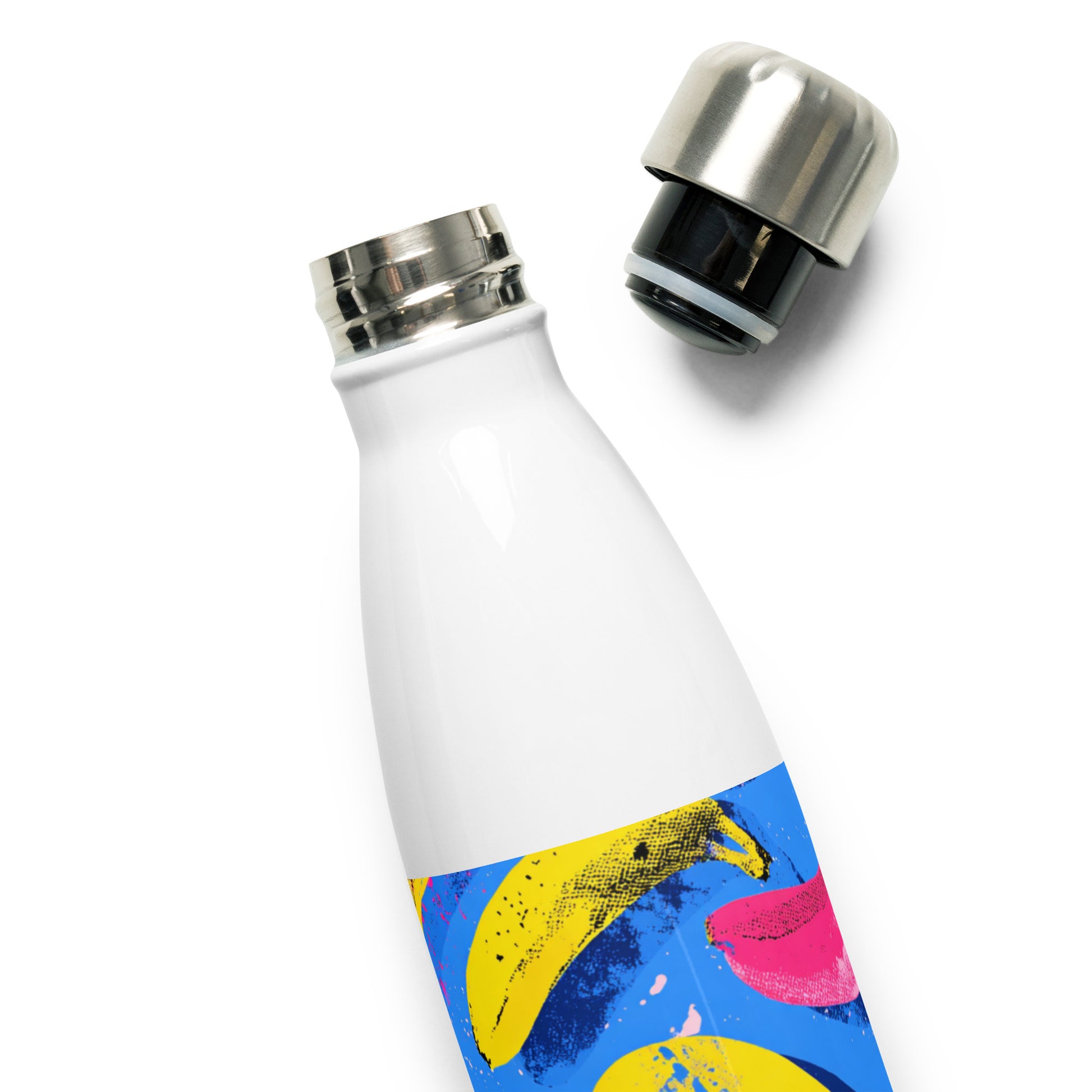 Bouteille isotherme "BANANAS" - 500ml - Noir ou Blanc - French Bazar - 6255729_16030