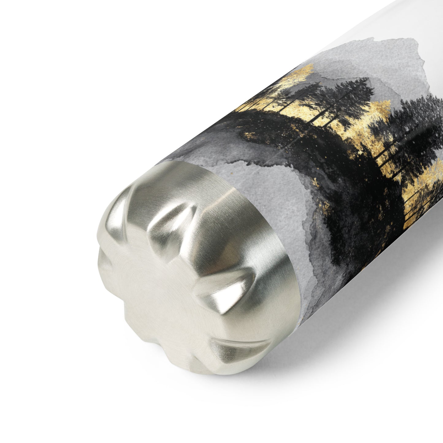 Bouteille isotherme "GOLDEN FOREST" - 500ml - Blanc