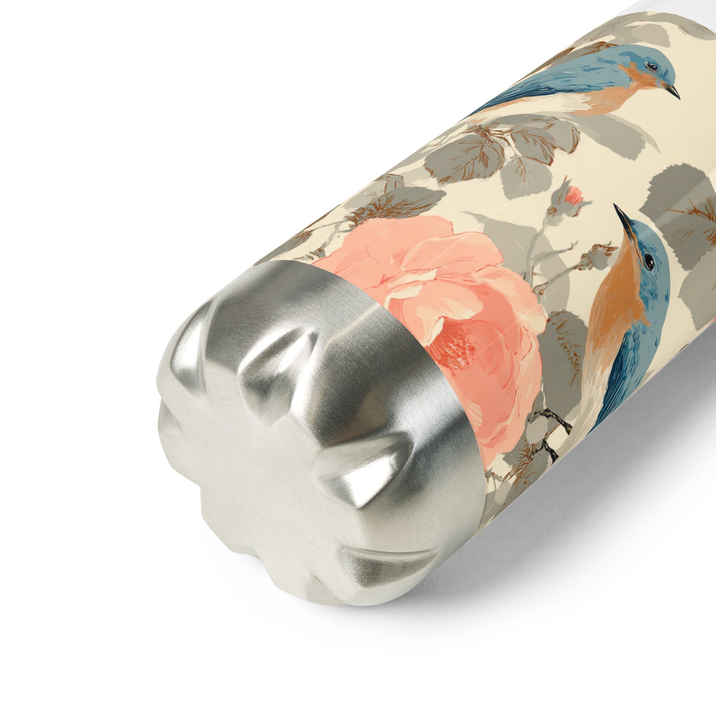 Bouteille isotherme "BLUE BIRDS" - 500ml - Noir ou Blanc - French Bazar - 2615585_16030