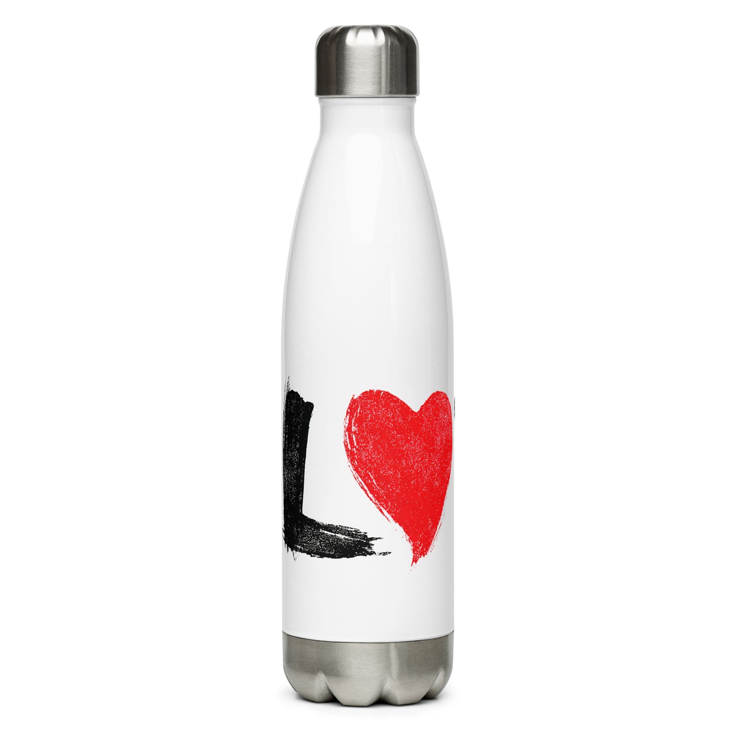 Bouteille isotherme "LOVE" - 500ml - Blanc