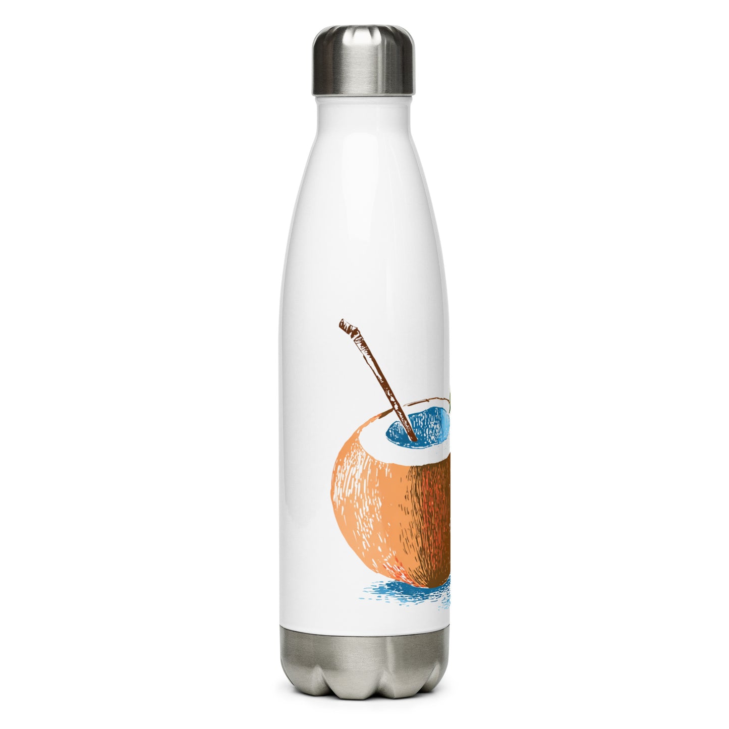 Bouteille isotherme "COCONUT" - 500ml - Blanc